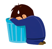 めまいと同時に起きる吐き気嘔吐症状に対する対処法