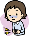 めまいと腹痛