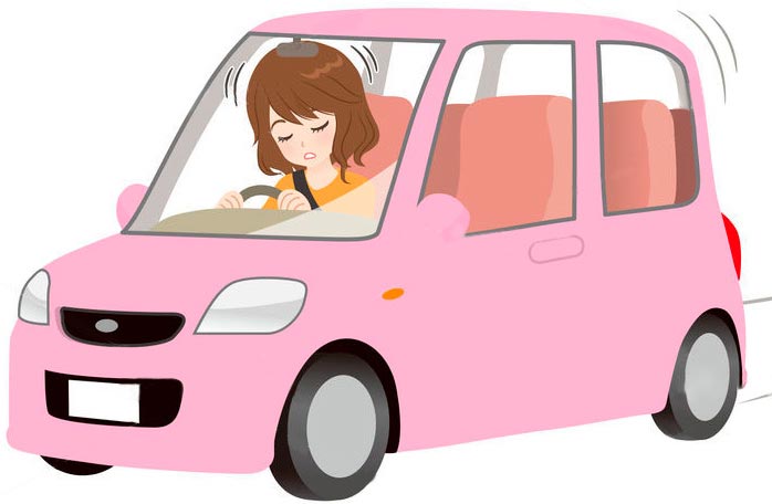 車の運転のでめまい
